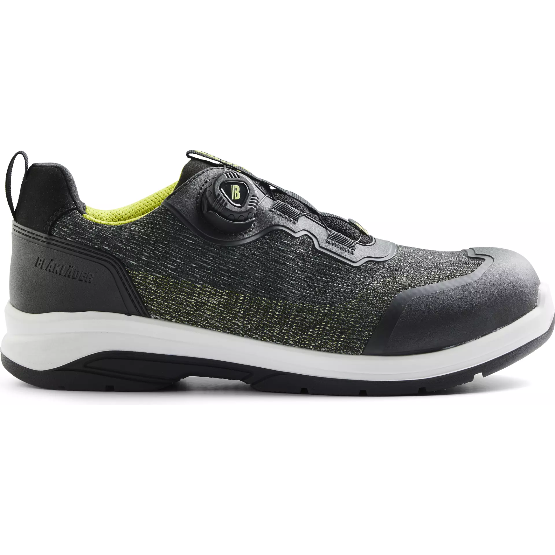 Blaklader 243800004633, CRADLE Safety Shoe, Army Green/Yellow