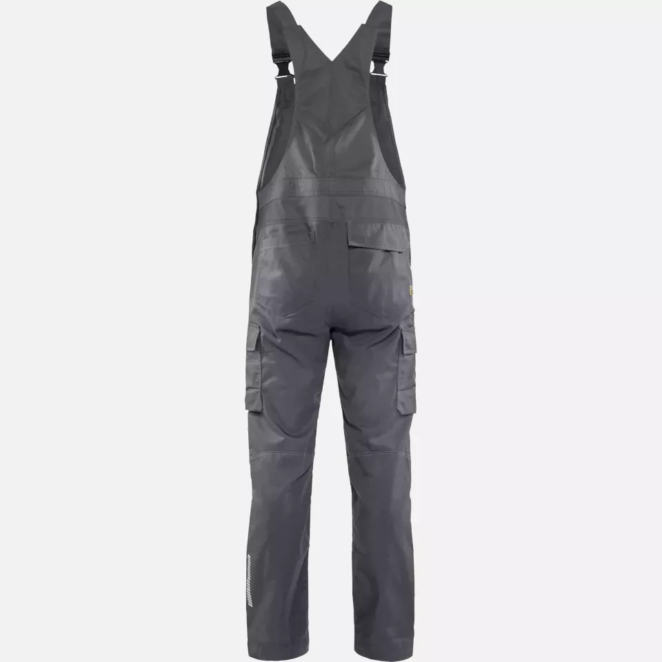 Blaklader 266613449600, Industry Stretch Bib and Brace, Medium Grey, image 4, gallery thumbnail