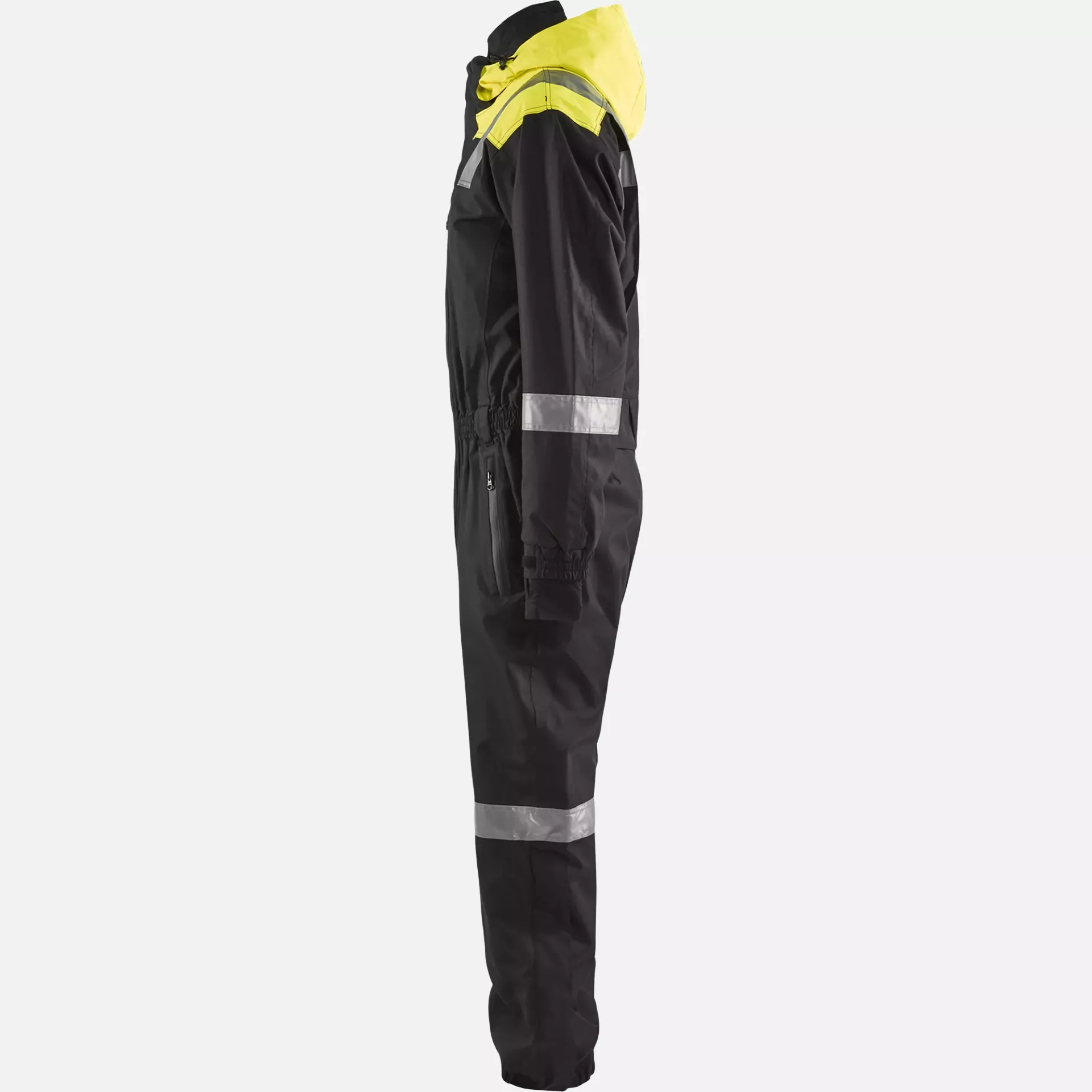 Blaklader 678619779933, Ungefütterter Winteroverall, Schwarz/Gelb, image 3