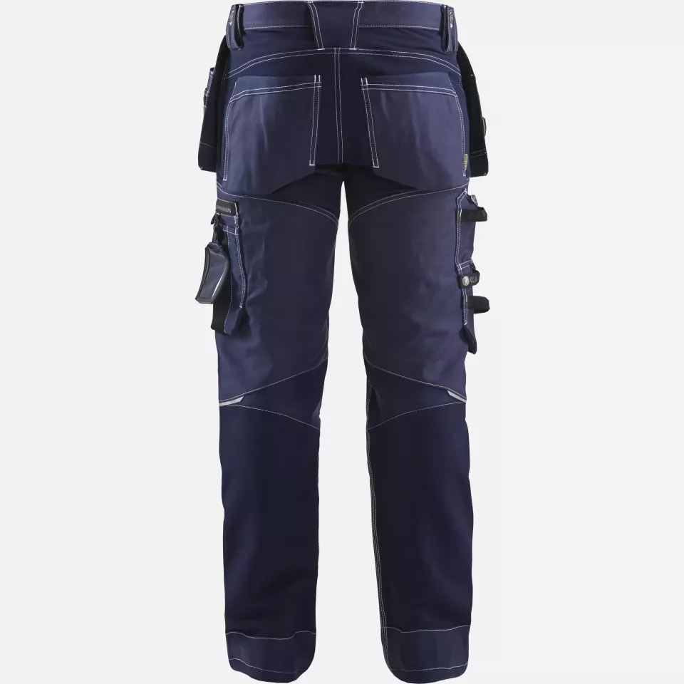 Blaklader 179013708800, Stretch Craftsman Work Trousers, Navy, image 4, gallery thumbnail