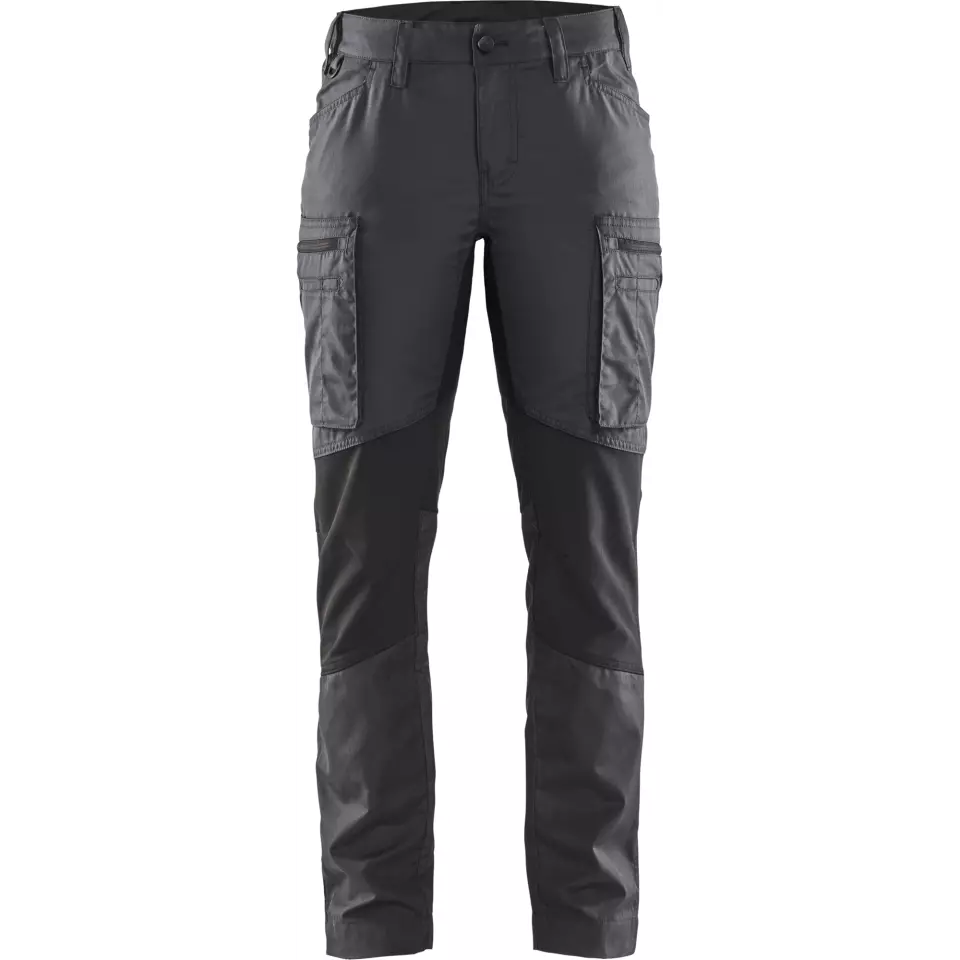 Blaklader 715918459899, Women's Stretch Work Trousers, Dark Grey/Black