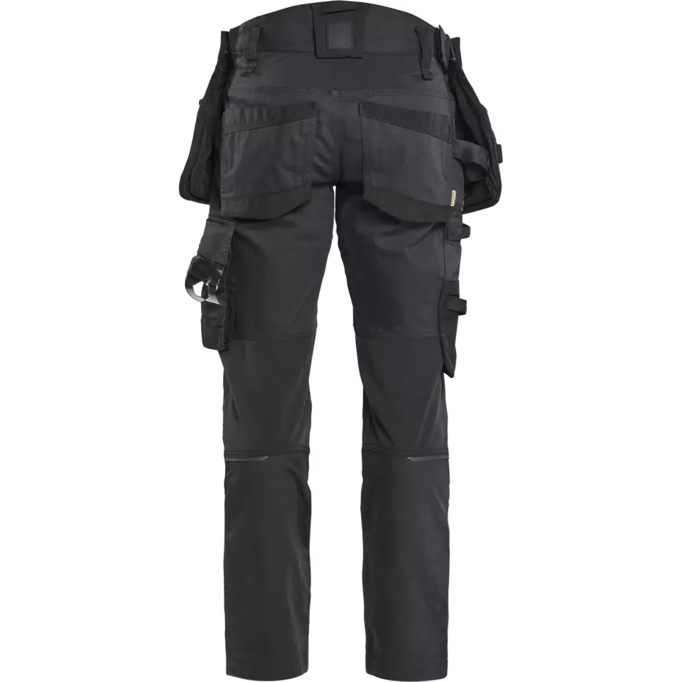 Blåkläder 197011499999, STRIKER Stretch Handwerker Arbeitshose, Schwarz/Schwarz, image 4, gallery thumbnail