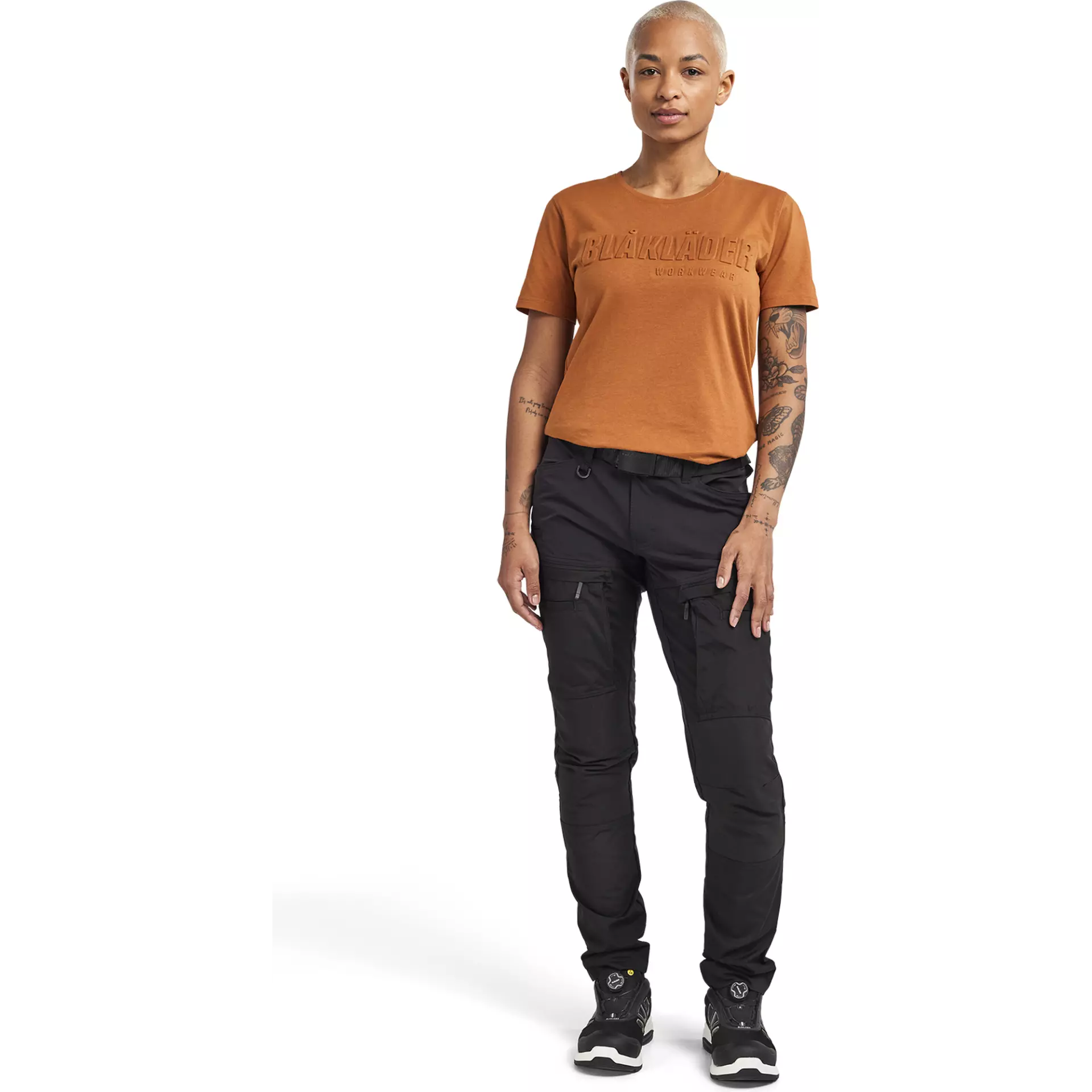 Blåkläder 343110424000, 3D Ladies T-Shirt, Rust, image 5