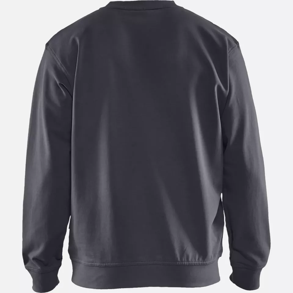 Blaklader 334011589600, Sweatshirt, Medium Grey, image 4, gallery thumbnail
