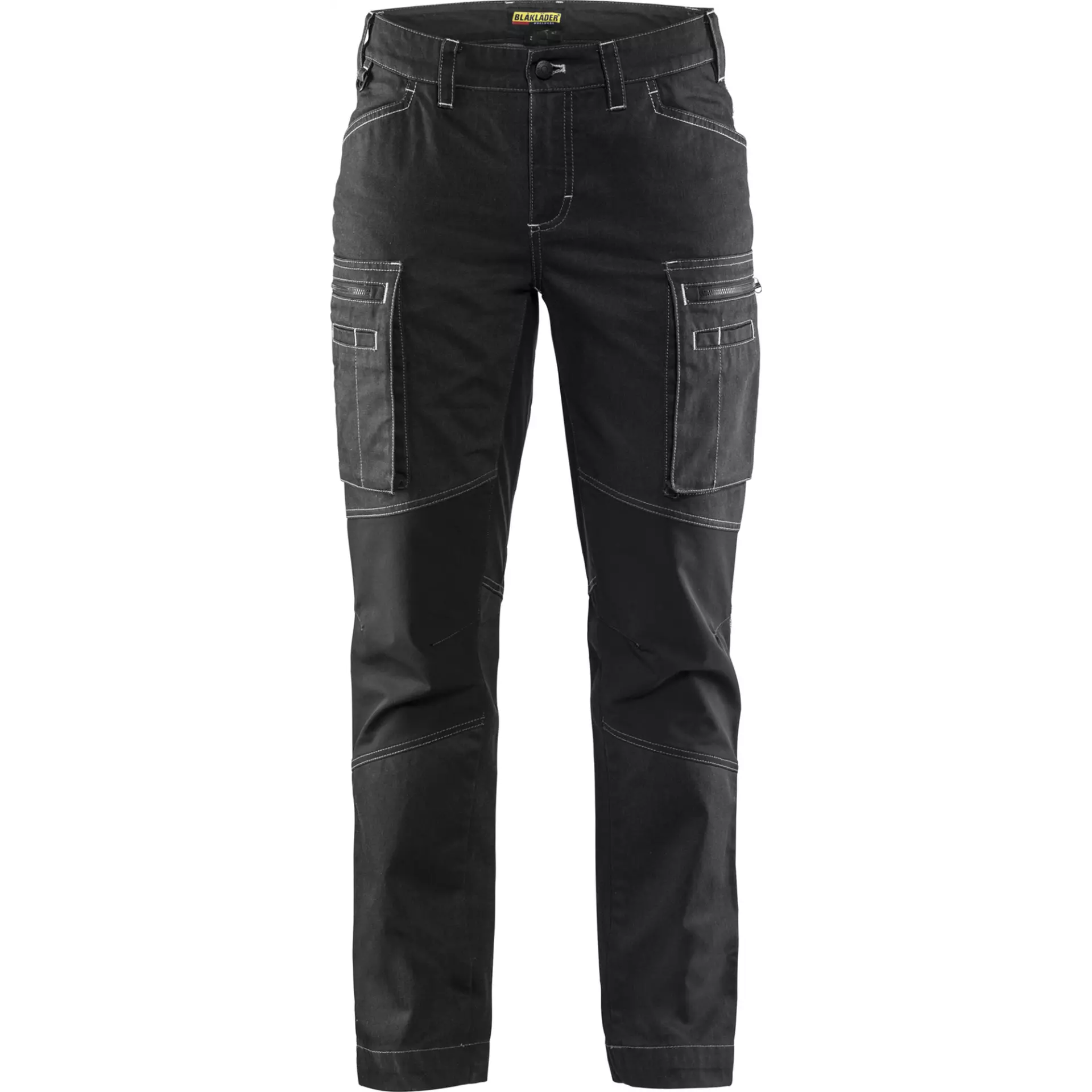 Blaklader 715911429900, Damen Stretch Arbeitshose, Schwarz