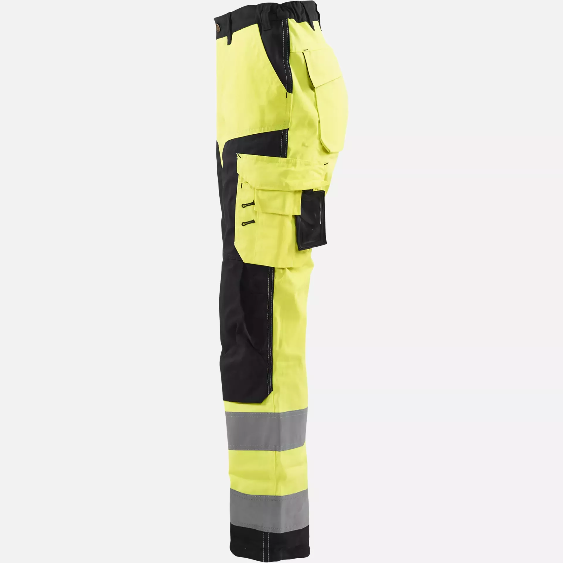 Blaklader 715518113399, High Vis Women's Work Trousers, Yellow/Black, image 3