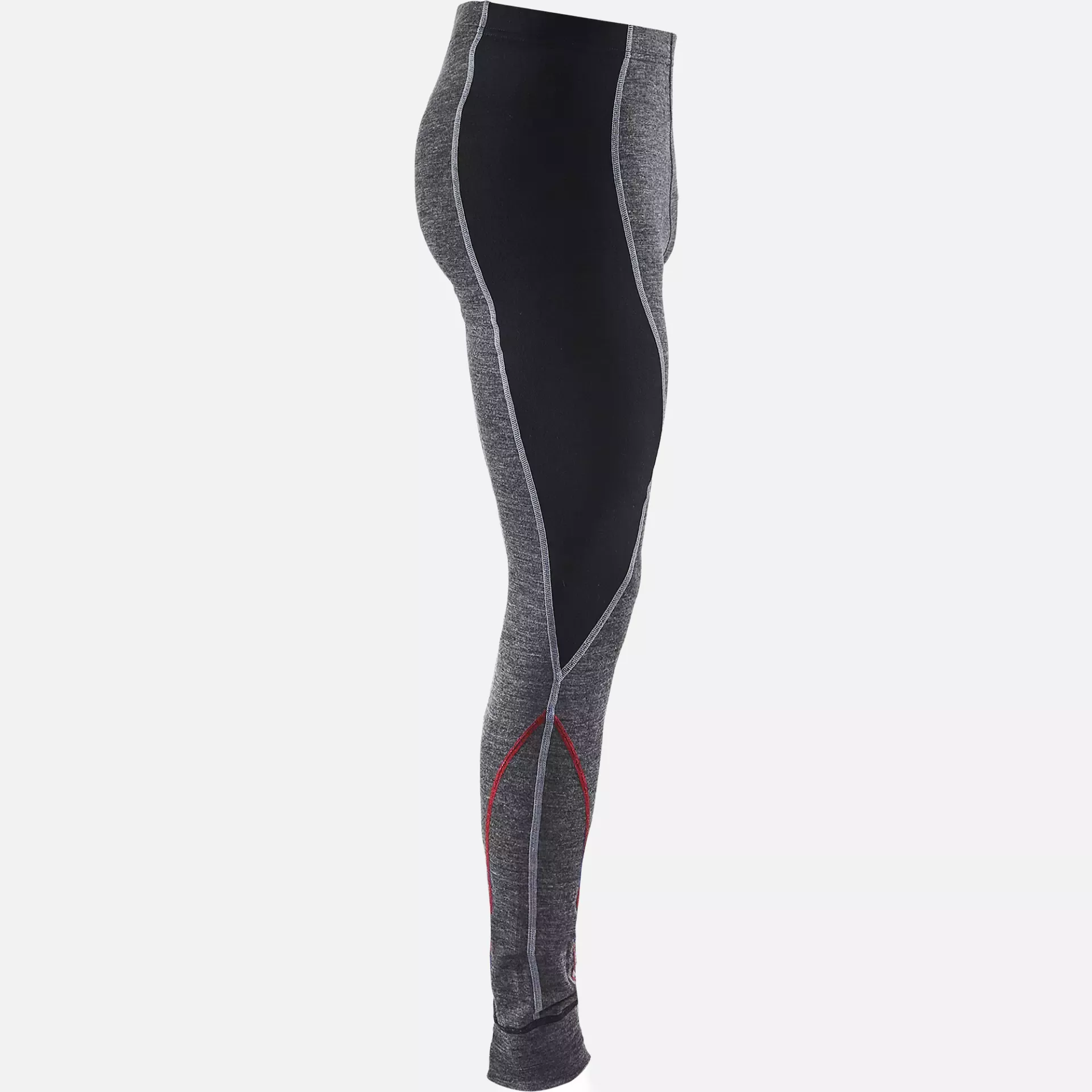 Blaklader 184517369699, XWARM Merinowolle Unterhose, Mittelgrau/Schwarz, image 2