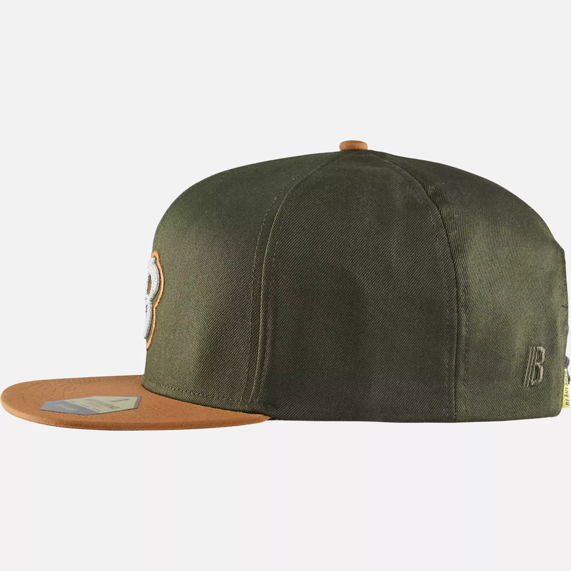 Blaklader 923211494042, Flatbrim Cap, Rust/Forest Green, image 3