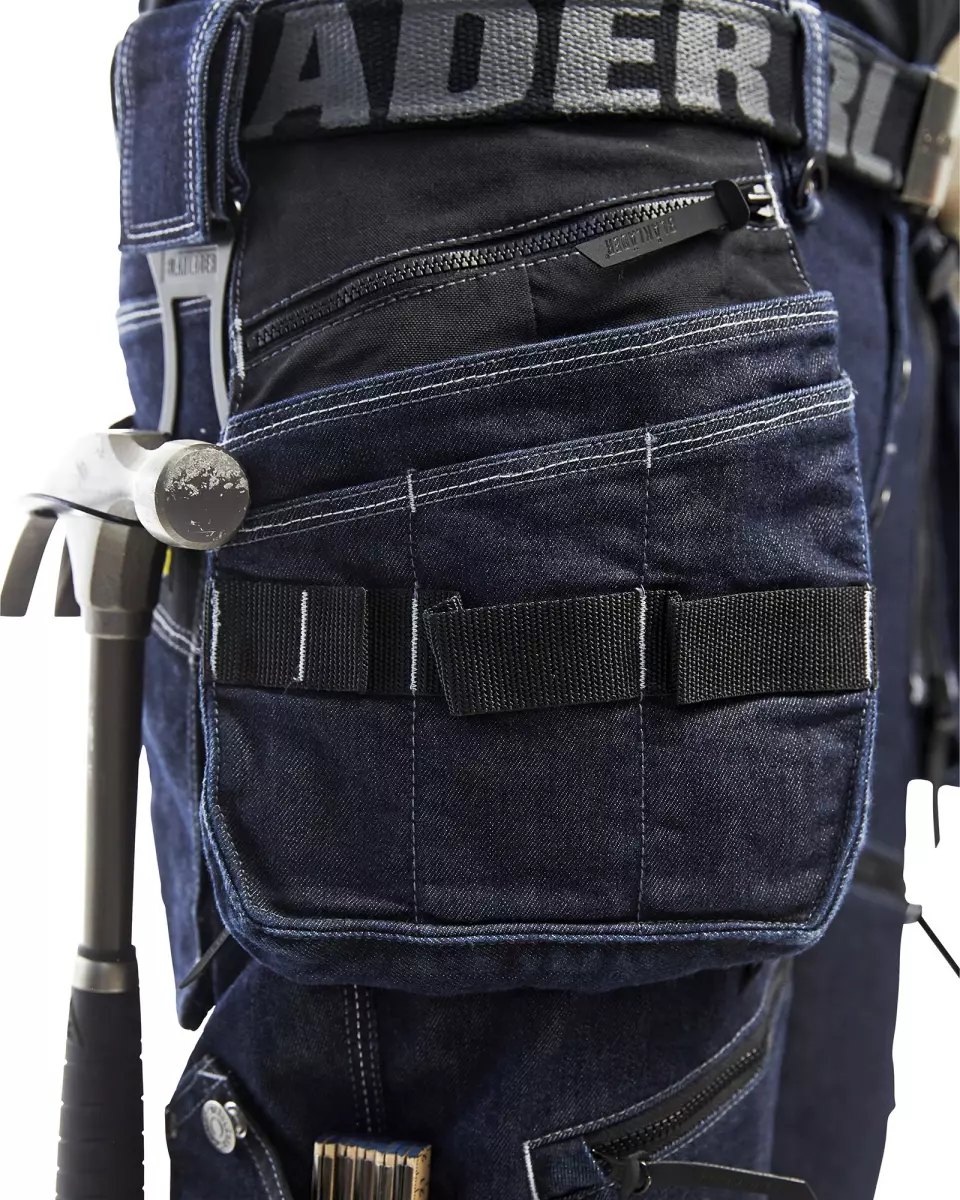 Blaklader 199911418999, X1900 Stretch Handwerker Arbeitshose, Marineblau/Schwarz, image 8, gallery thumbnail