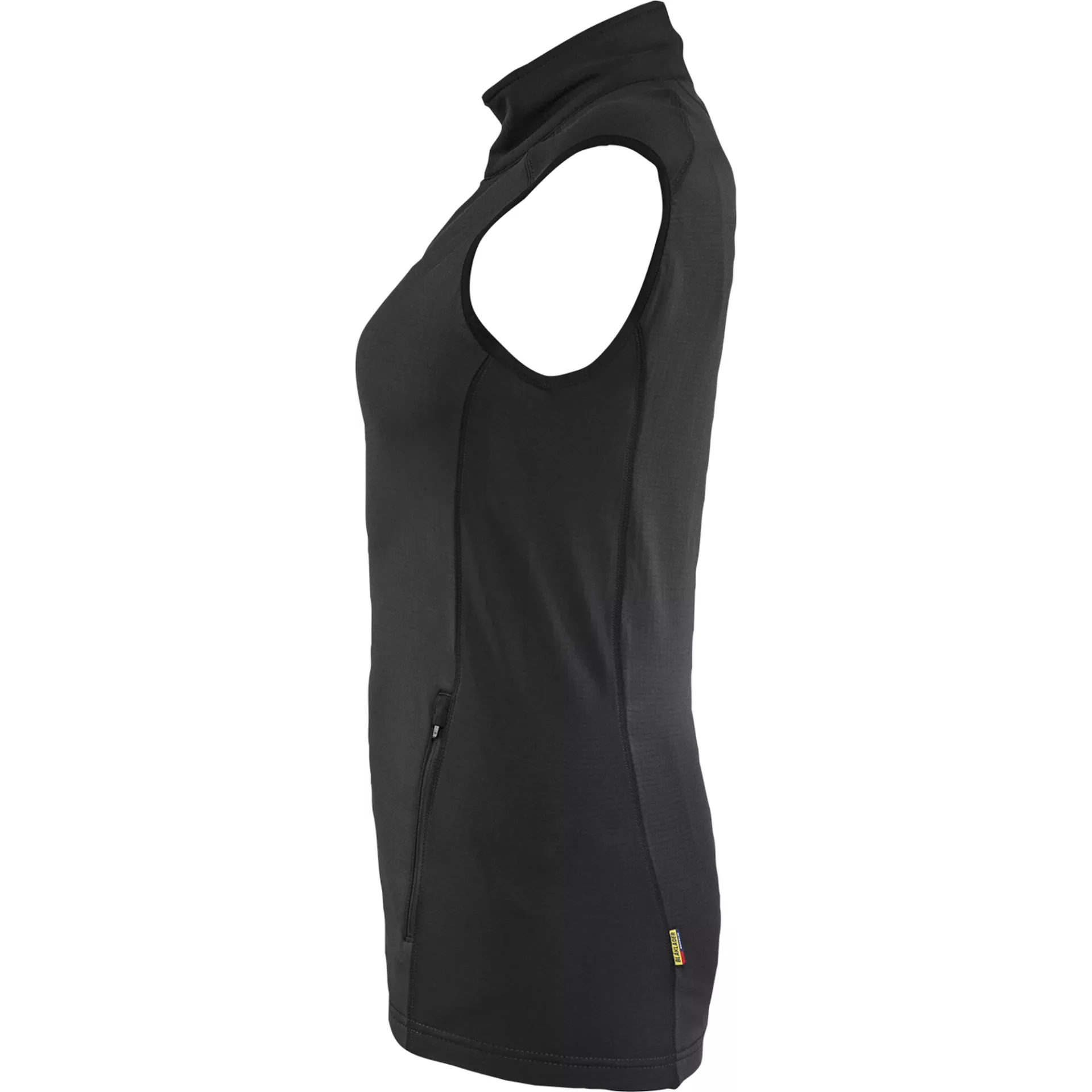 Blaklader 474625399900, STRIKER Ladies Fleece Vest, Black, image 3