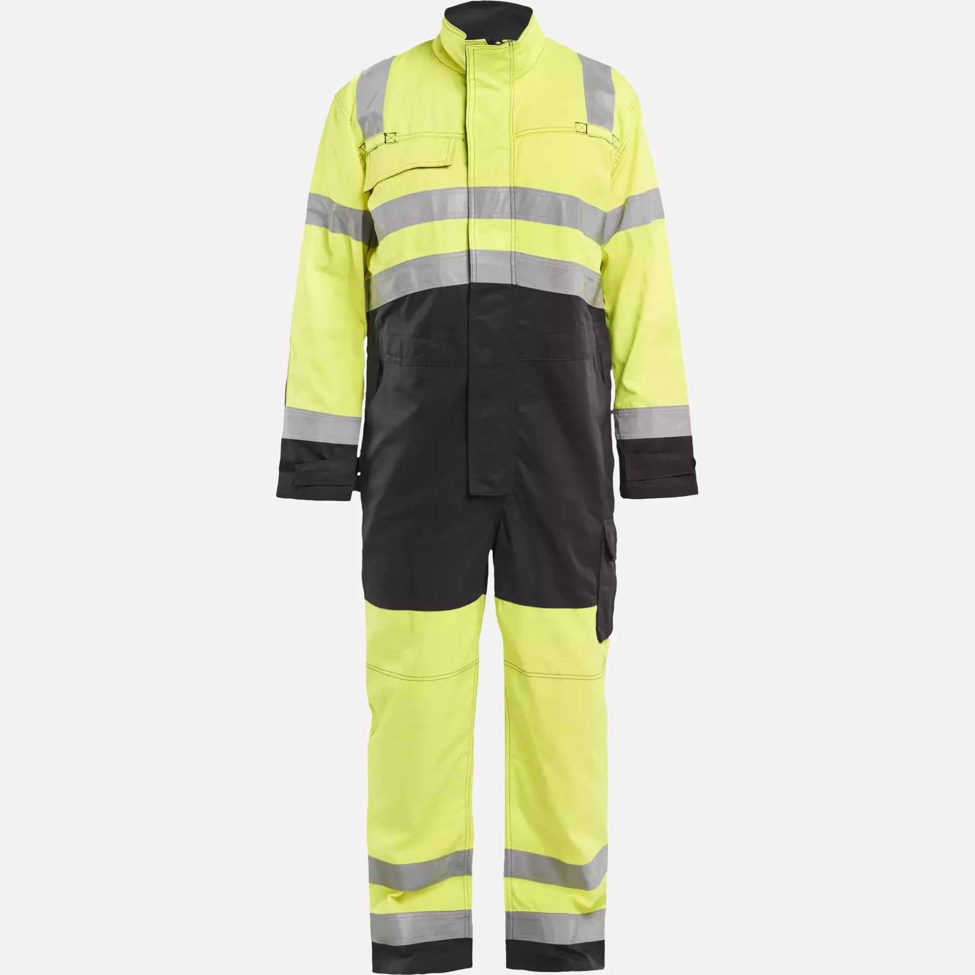 Blaklader 637318043399, High Vis Coverall, Yellow/Black, image 1
