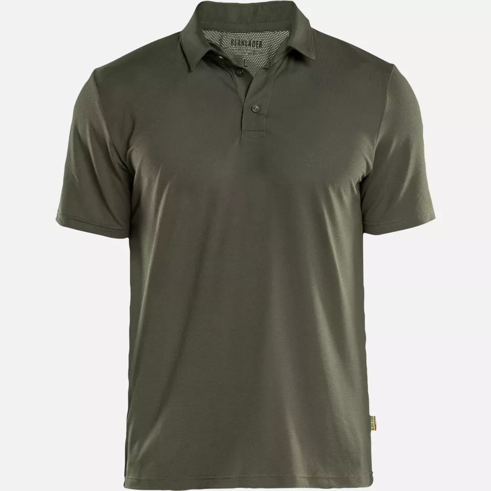 Blaklader 341611264209, Functional Polo Shirt with UV Protection, Forest Green, image 1, gallery thumbnail