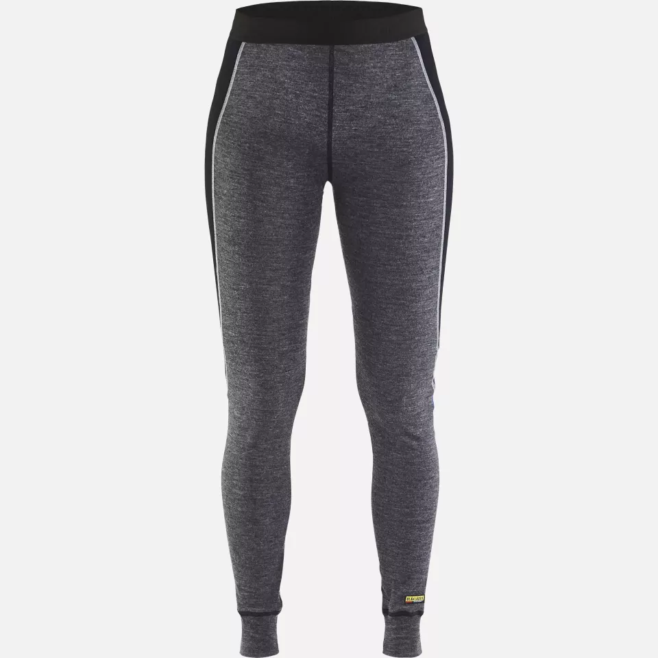 Blaklader 720117329699, Ladies Warm Merino Wool Long Johns, Mid Grey/Black, image 1, gallery thumbnail