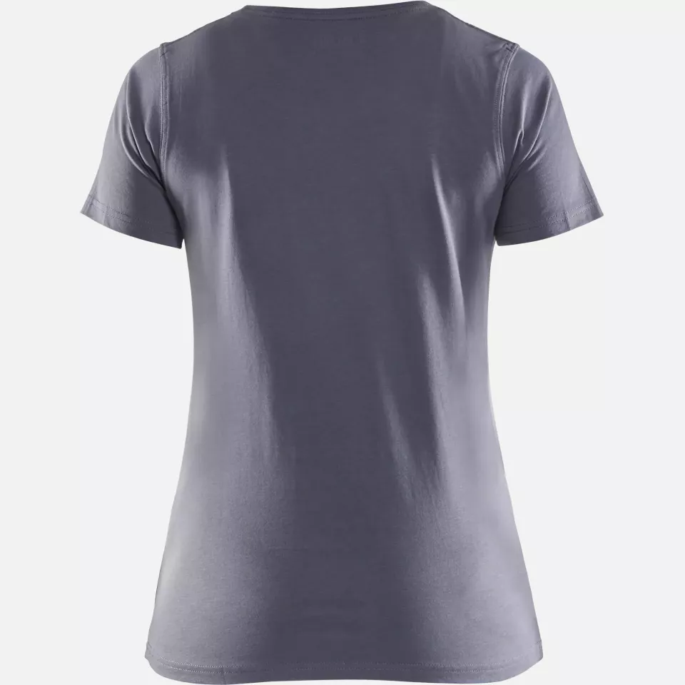 Blaklader 333410429400, Ladies T-Shirt, Grey, image 4, gallery thumbnail