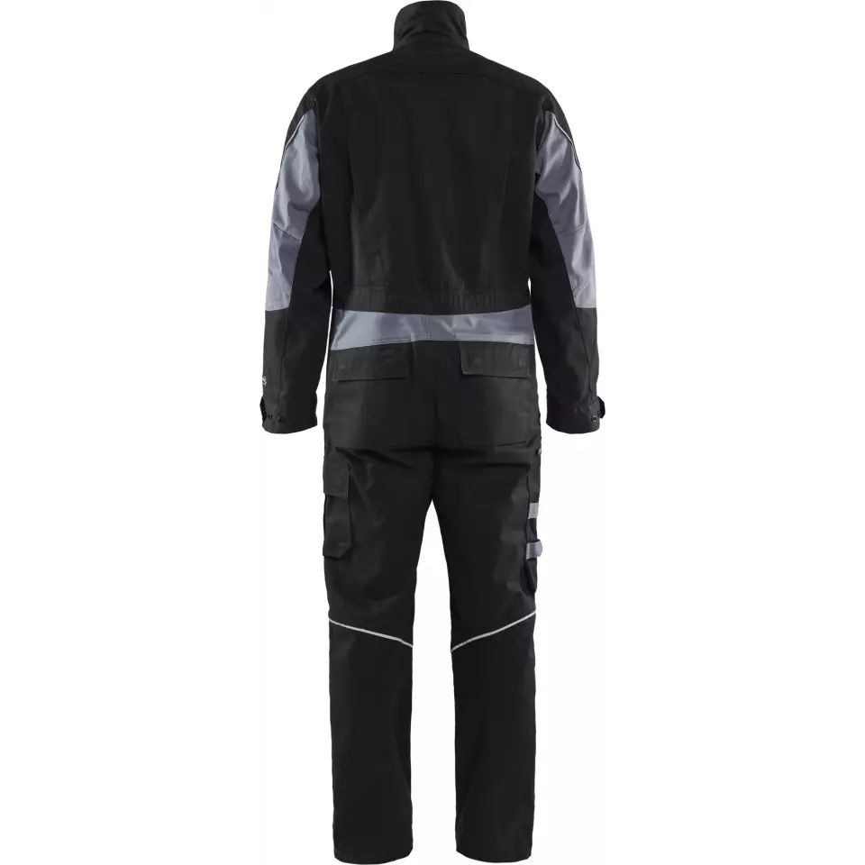 Blåkläder 606115169994, Flame Resistant Coverall, Black/Grey, image 4, gallery thumbnail