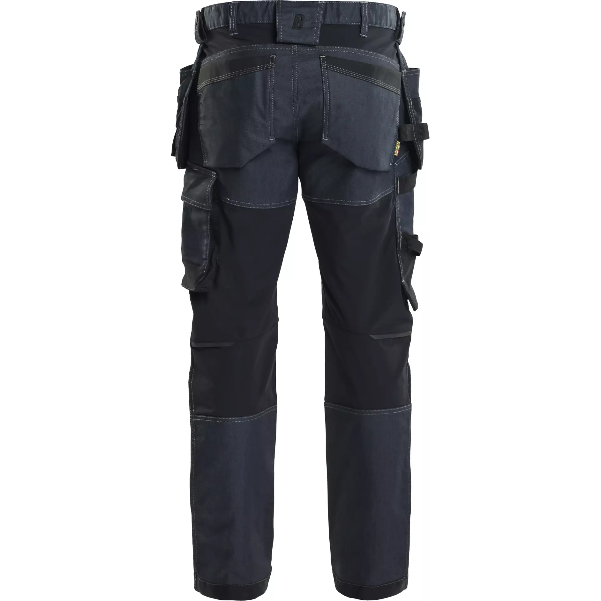 Blaklader 175011418999, Stretch Denim Craftsman Work Trousers, Navy Blue/Black, image 4