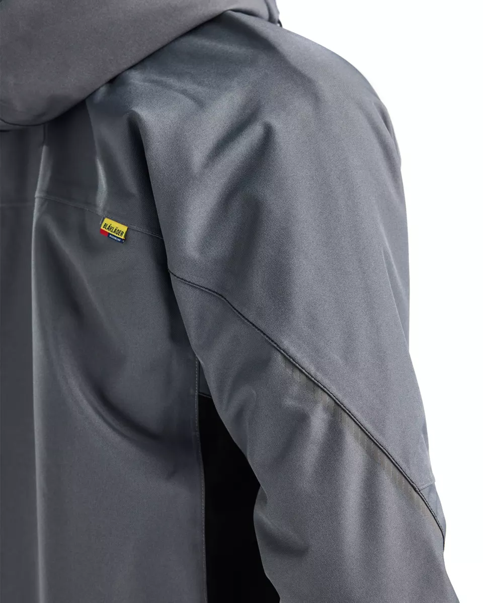 Blaklader 489019779699, Lined Lightweight Winter Jacket, Medium Grey/Black, image 6, gallery thumbnail
