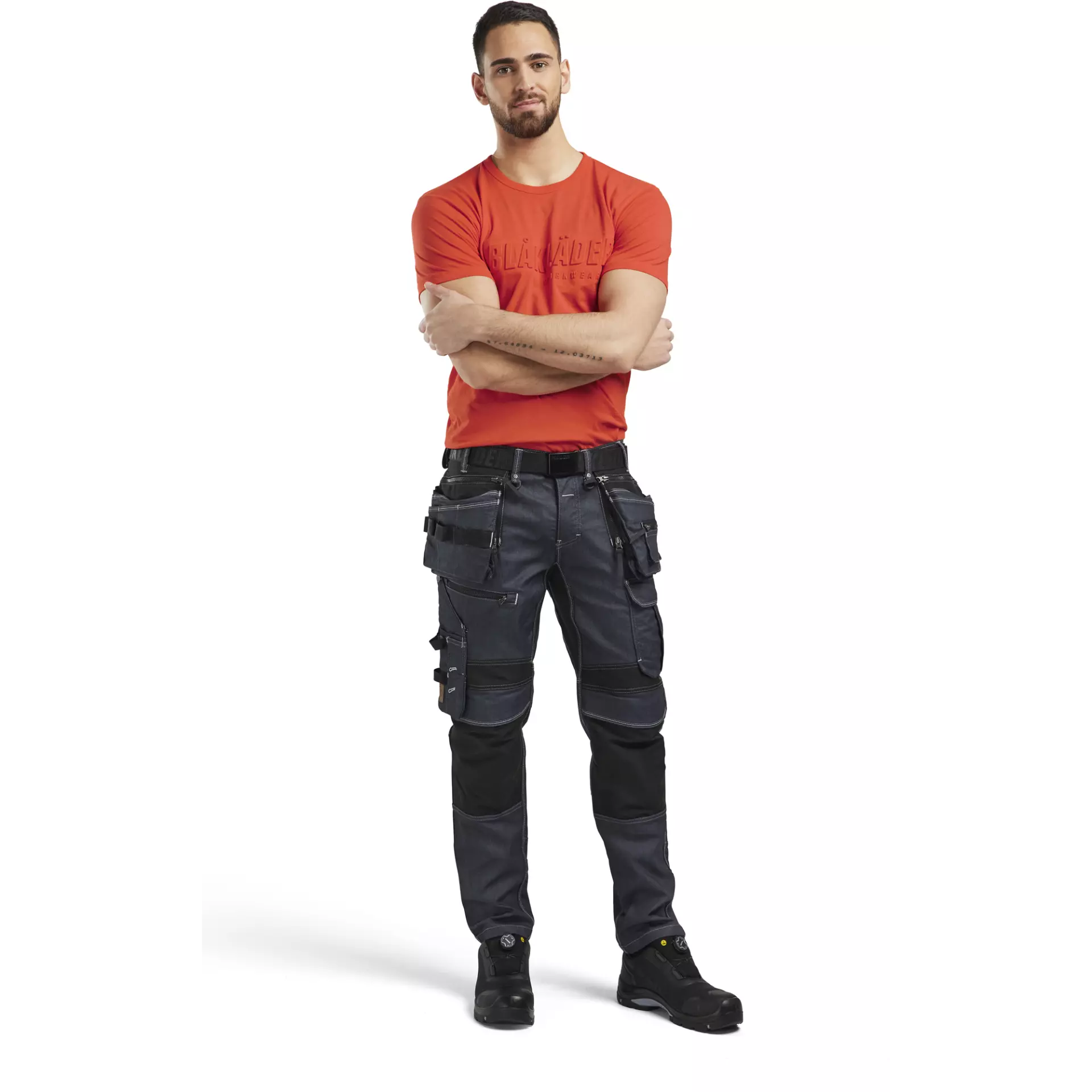 Blaklader 353110425409, 3D T-Shirt, Orangerot, image 5