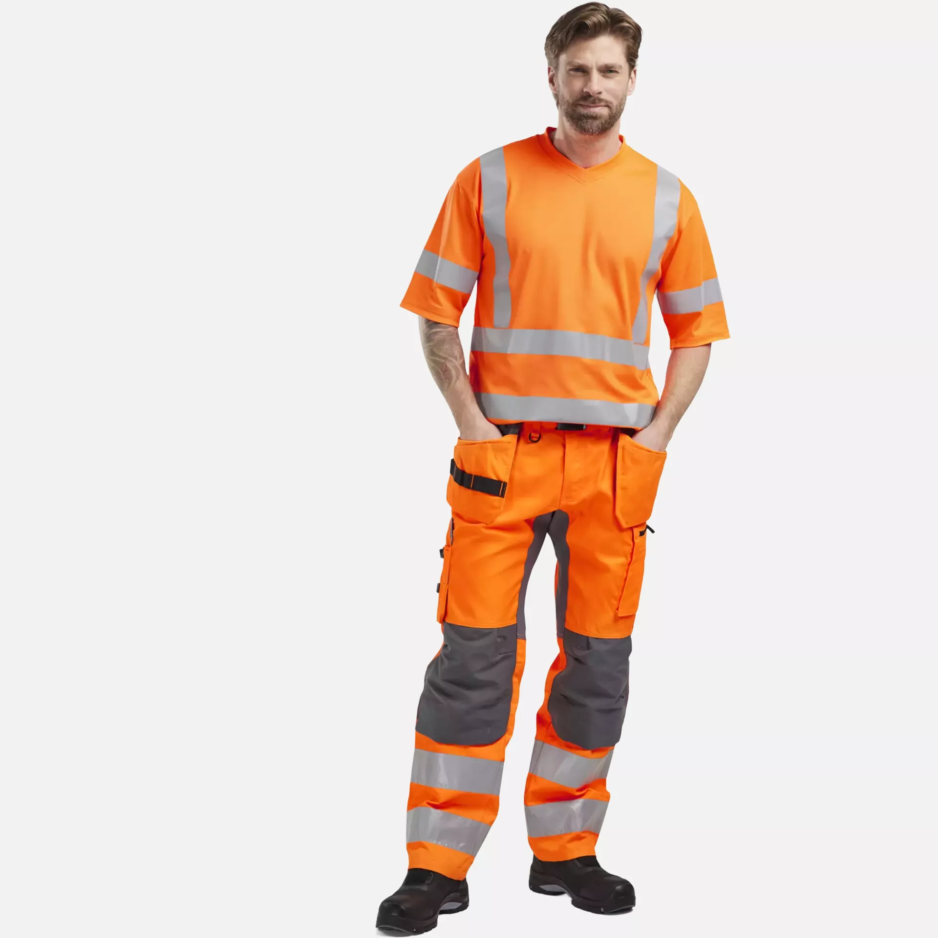 Blaklader 338010705300, High Vis UV Protection T-Shirt, Orange, image 5