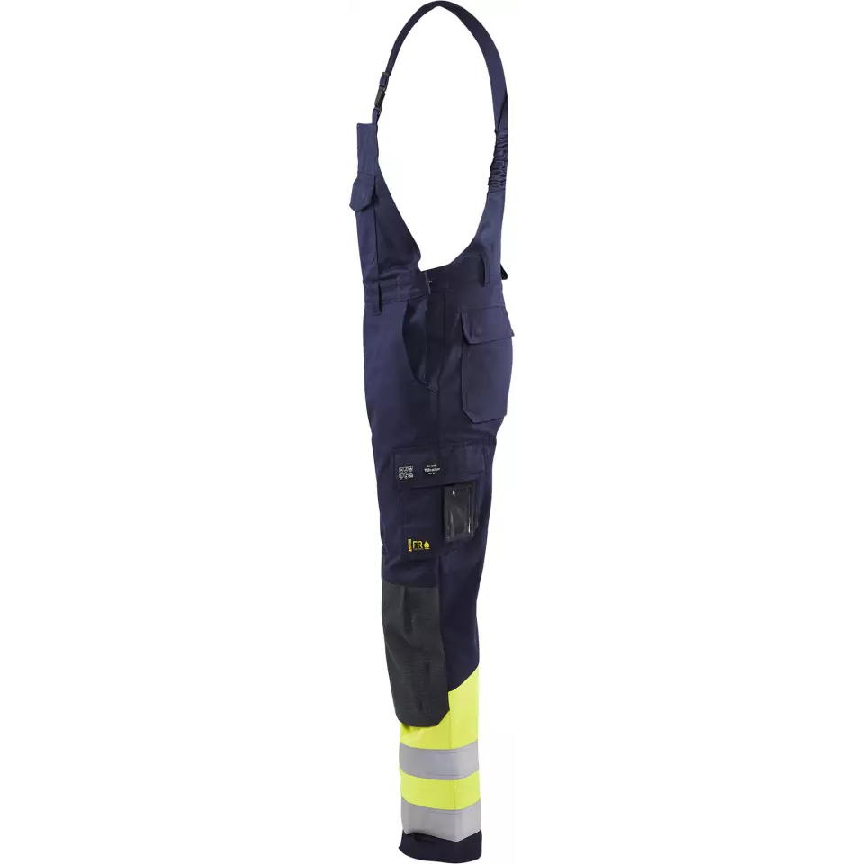Blaklader 260715148933, Multi-Norm Bib and Brace, Navy/Yellow, image 3, gallery thumbnail