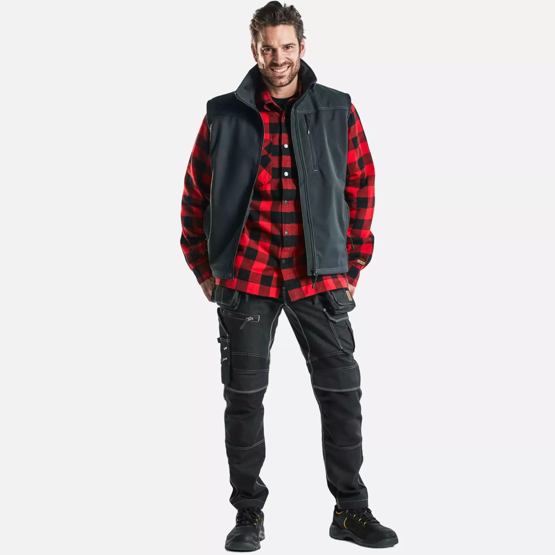 Blaklader 817025159900, Softshell Vest, Black, image 5