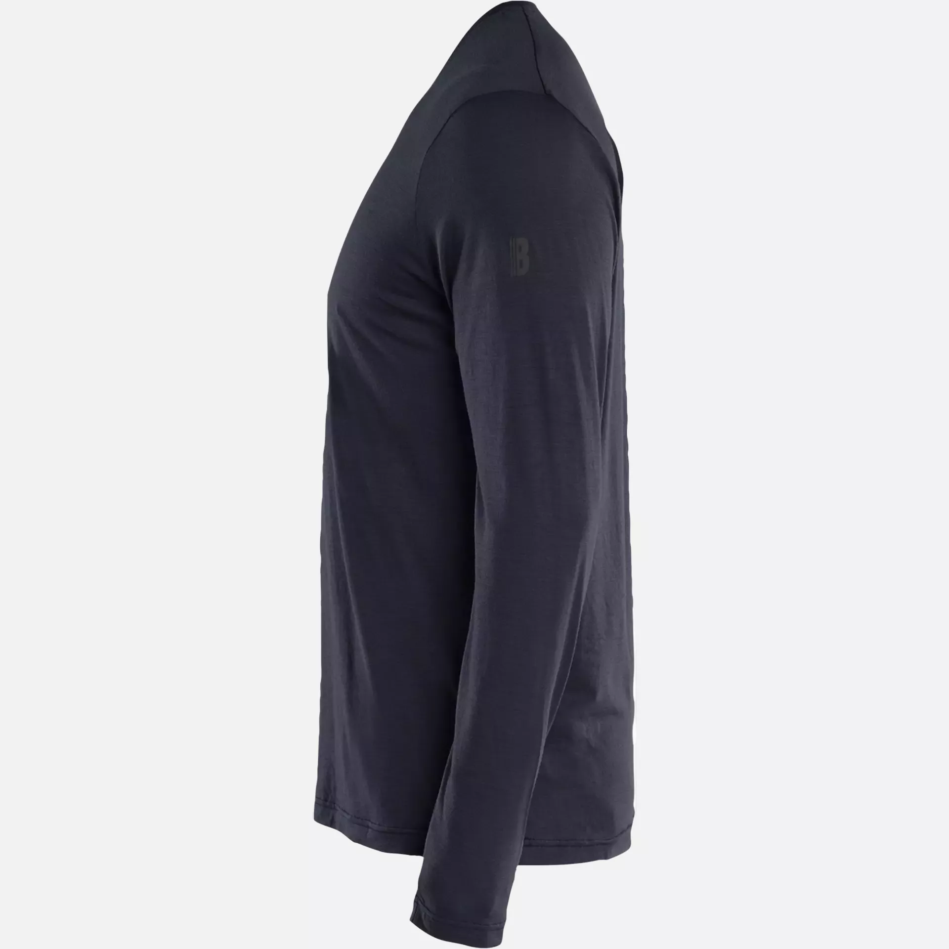 Blaklader 353817438600, Merino Wool Long Sleeve Shirt, Dark Navy, image 3