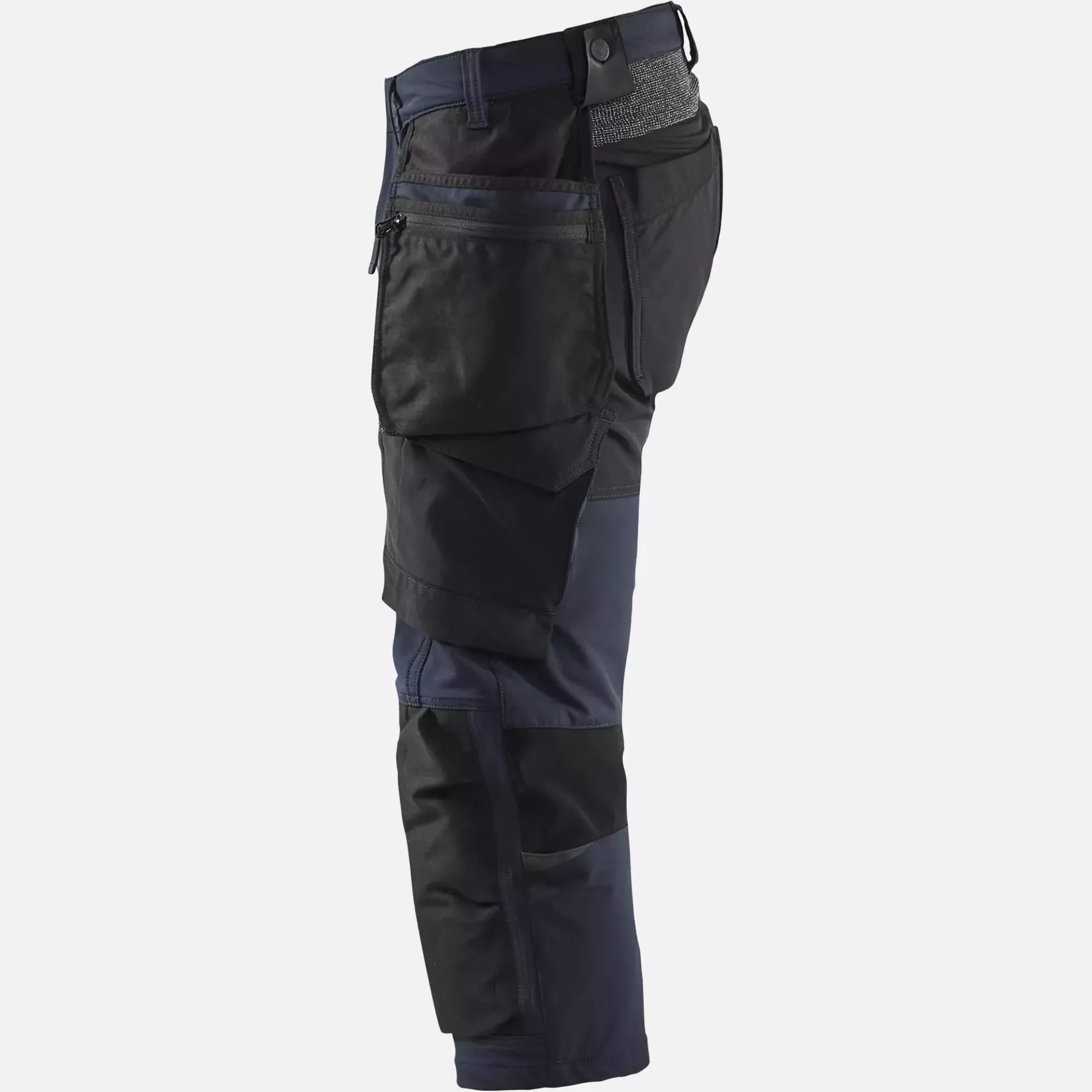 Blaklader 152116458699, 4-Way Stretch Craftsman Pirate Trousers, Dark Navy/Black, image 3