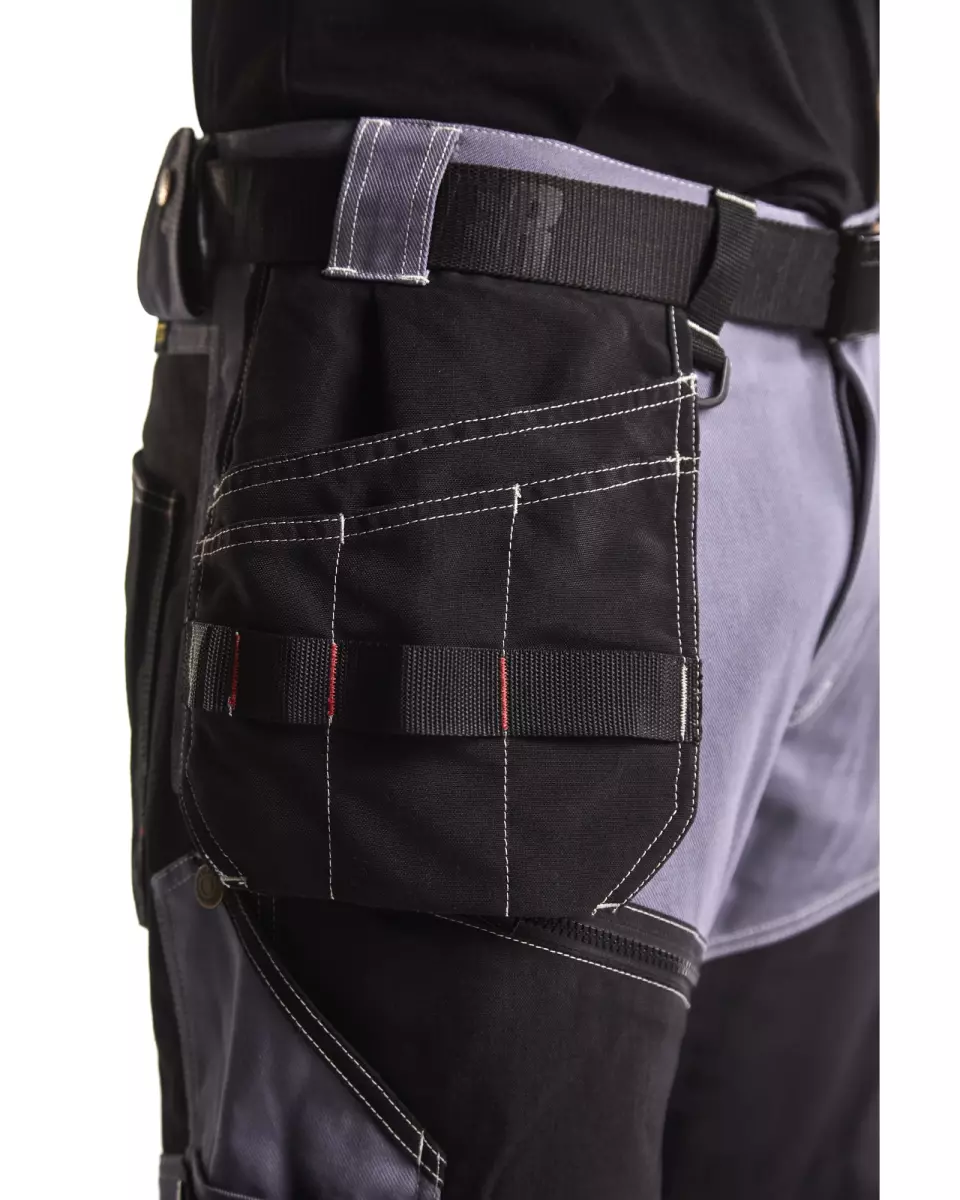 Blaklader 150013709499, Craftsman Work Trousers, Grey/Black, image 9, gallery thumbnail