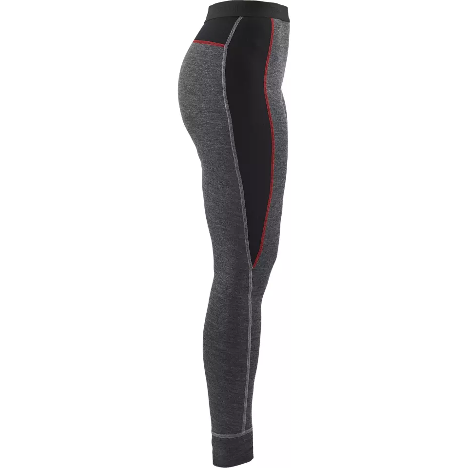 Blaklader 724517369699, XWARM Damen Thermo-Leggings, Mittelgrau/Schwarz, image 2, gallery thumbnail