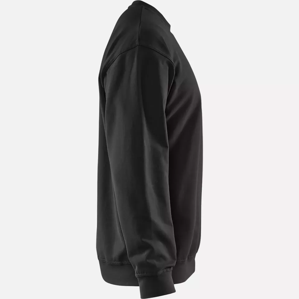 Blaklader 334011589900, Sweatshirt, Black, image 2, gallery thumbnail