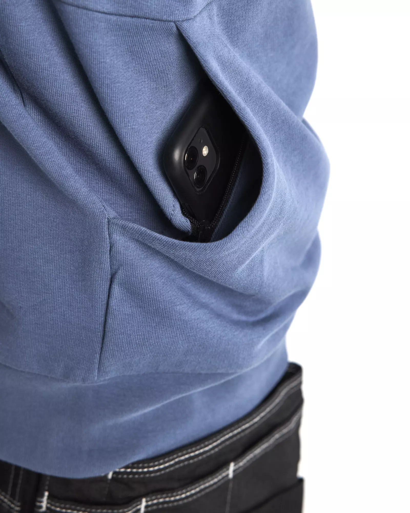 Blaklader 353011588209, 3D Kapuzen Sweatshirt, Taubenblau, image 6