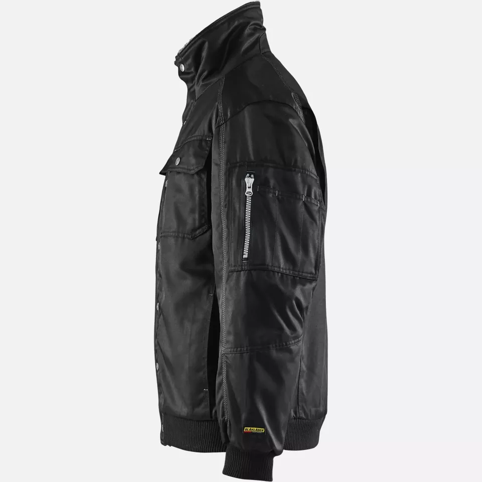 Blaklader 491619009900, Winter Pilot Jacket, Black, image 3, gallery thumbnail