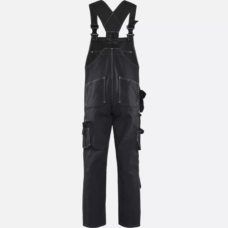 Blaklader 260013709900, Bib and Brace, Black, image 4, gallery thumbnail