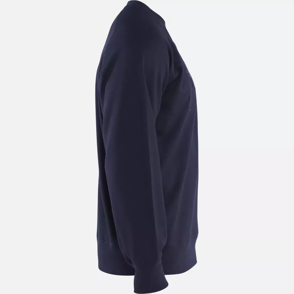Blaklader 347717628900, Flame Resistant Sweatshirt, Navy, image 2, gallery thumbnail