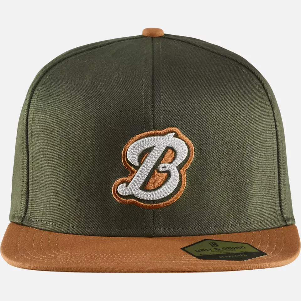 Blaklader 923211494042, Flatbrim Cap, Rust/Forest Green, image 1, gallery thumbnail