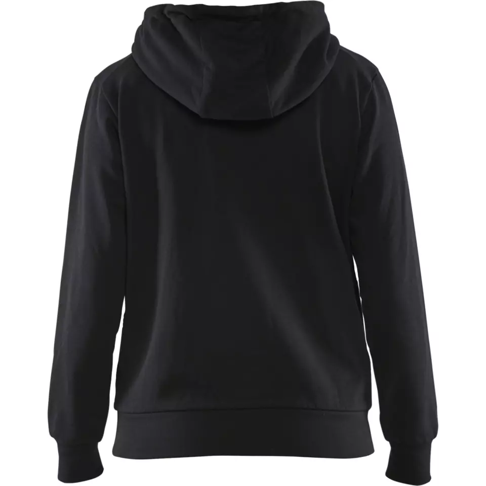 Blåkläder 356011589900, 3D Damen Kapuzen Sweatshirt, Schwarz, image 4, gallery thumbnail