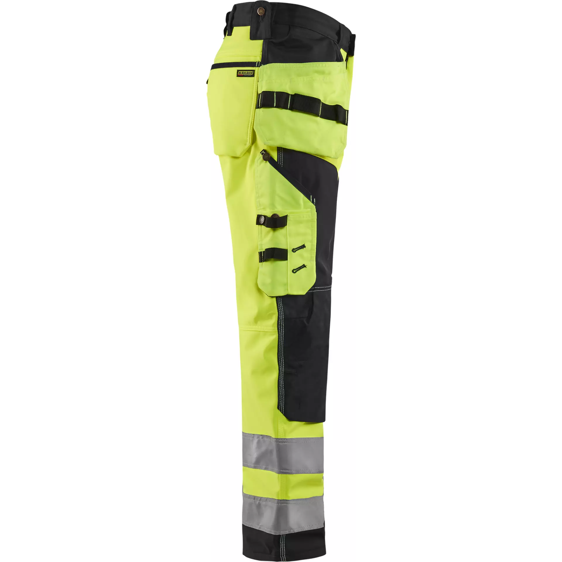 Blåkläder 156725173399, High Vis Softshell Work Pants, Yellow/Black, image 2