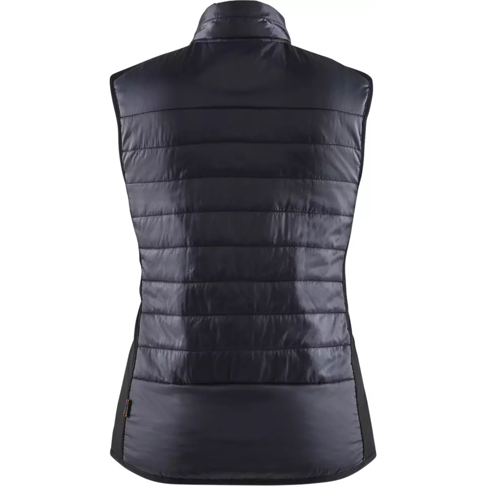 Blaklader 386420309933, Damen Gefütterte Weste, Schwarz/Gelb, image 4, gallery thumbnail