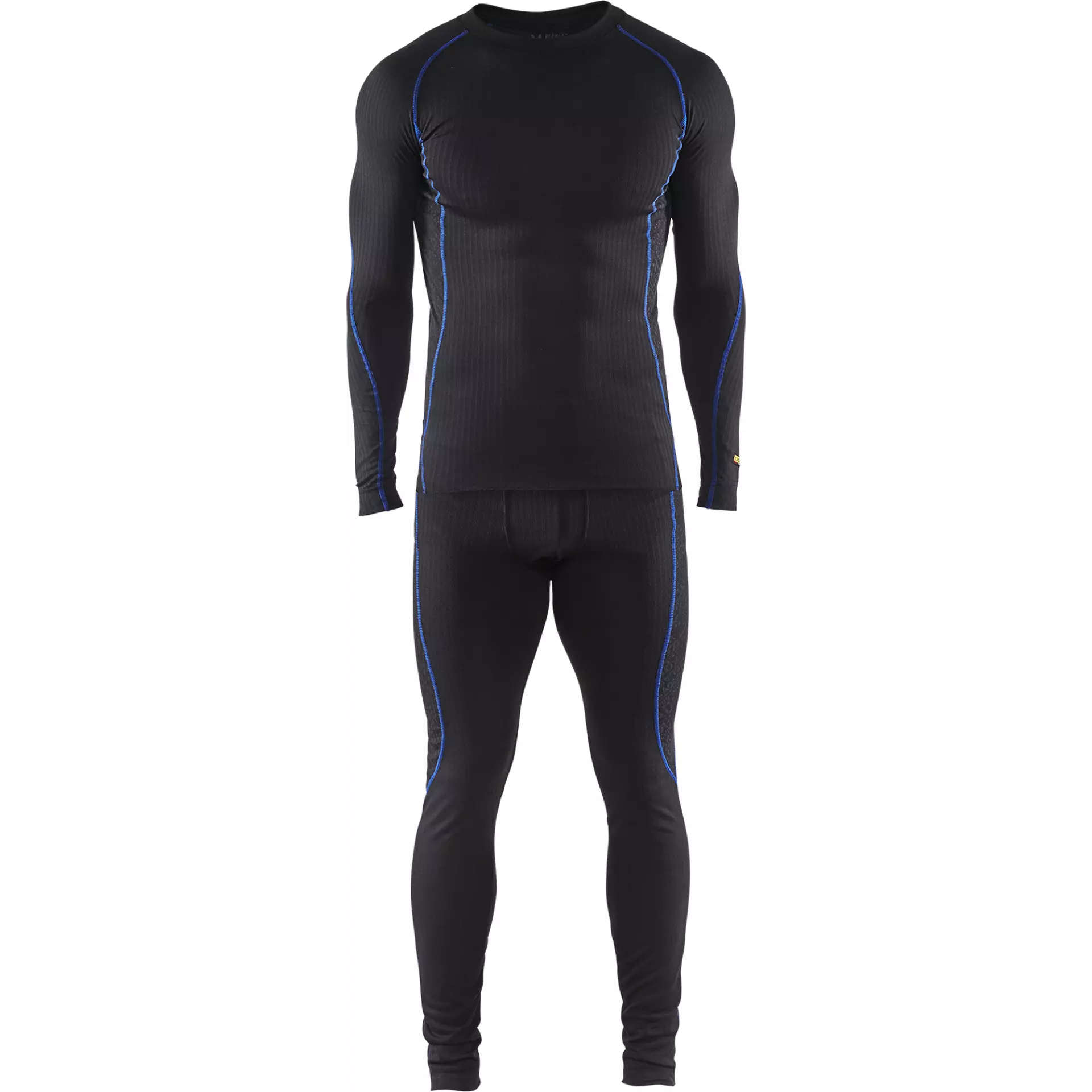 Blaklader 681017079985, LIGHT Underwear Set, Black/Cornflower Blue, image 7