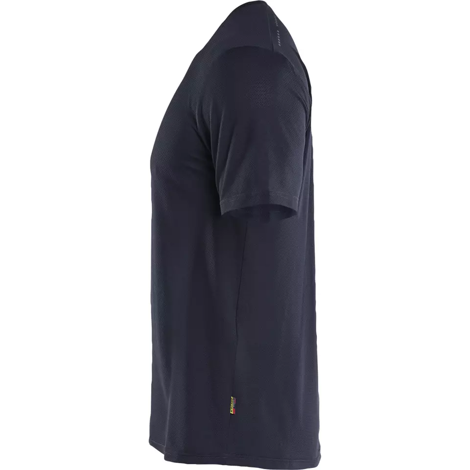 Blåkläder 341511268600, Functional UV Protection T-Shirt, Dark Navy Blue, image 3, gallery thumbnail