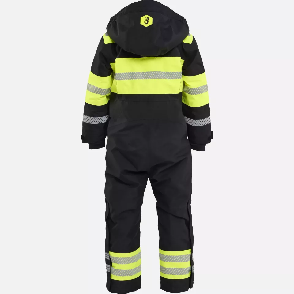 Blaklader 521519779933, Kids Winter Coverall, Black/High Vis Yellow, image 4, gallery thumbnail