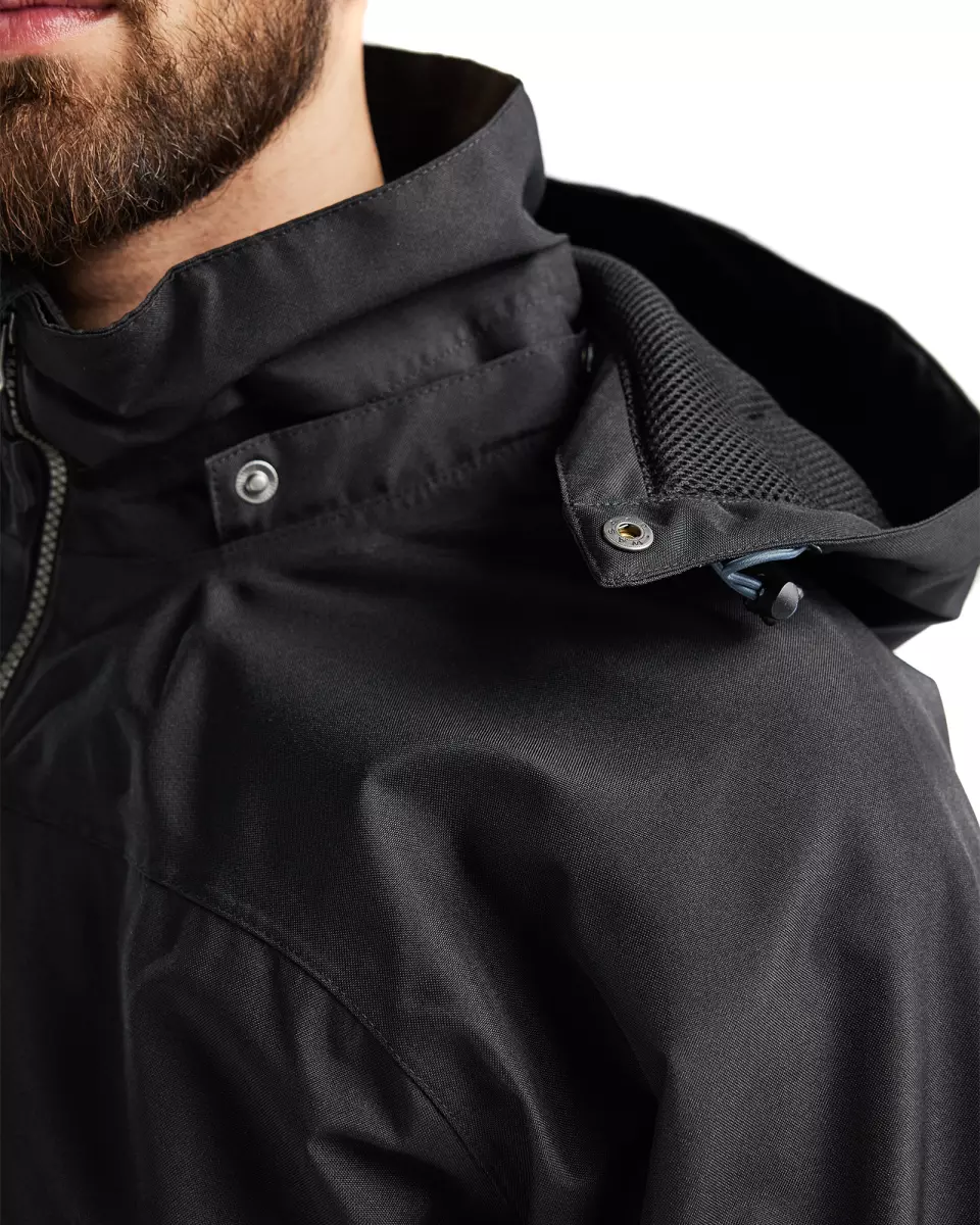 Blaklader 489019779994, Lined Lightweight Winter Jacket, Black/Grey, image 7, gallery thumbnail