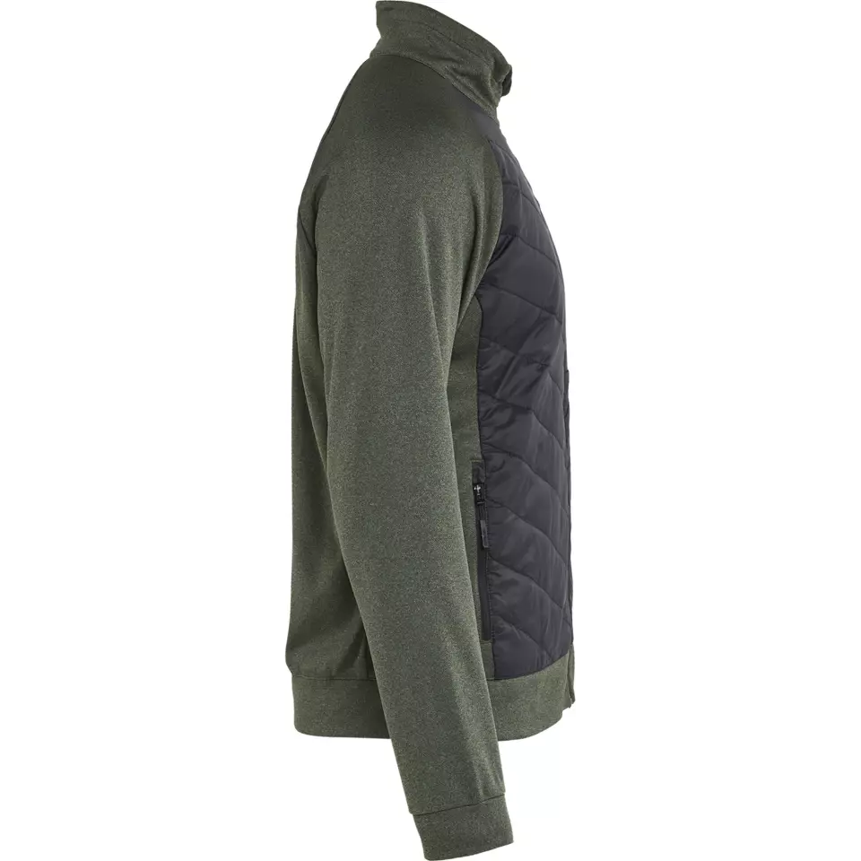 Blåkläder 341825334199, Hybrid Sweatshirt, Autumn Green/Black, image 2, gallery thumbnail