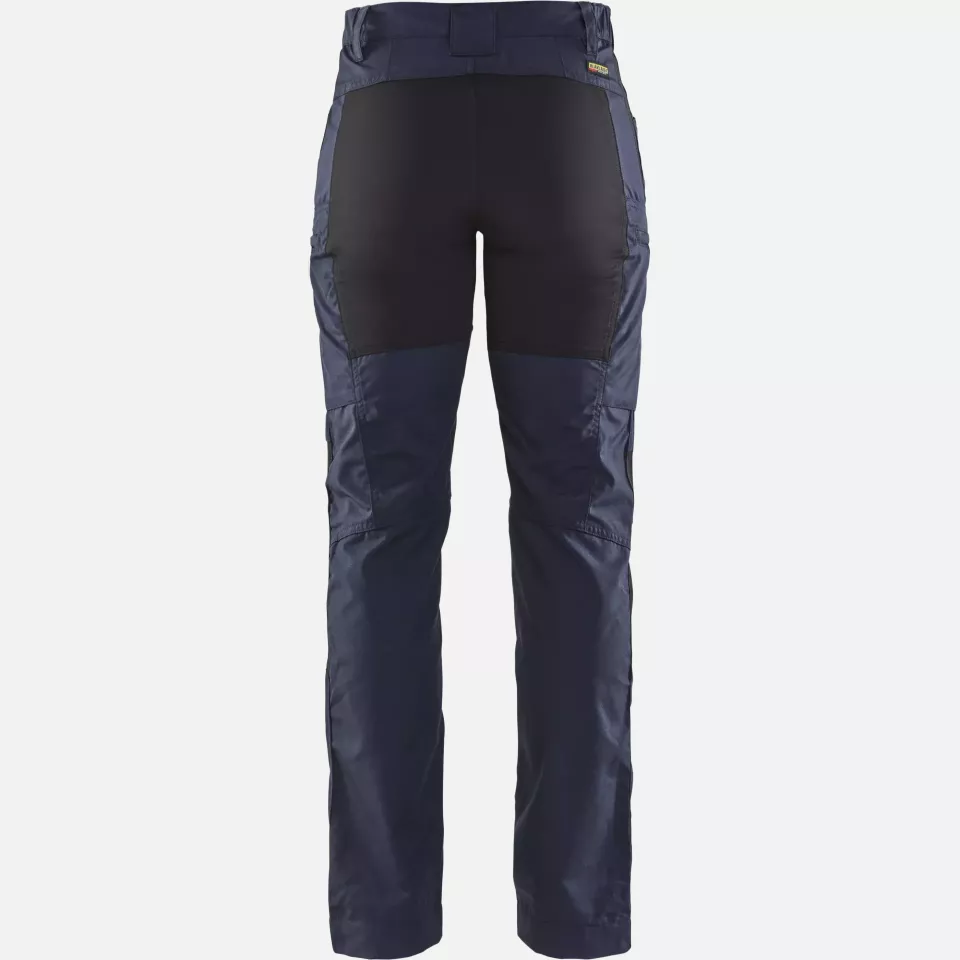 Blaklader 715918458699, Ladies Stretch Work Trousers, Dark Navy/Black, image 4, gallery thumbnail