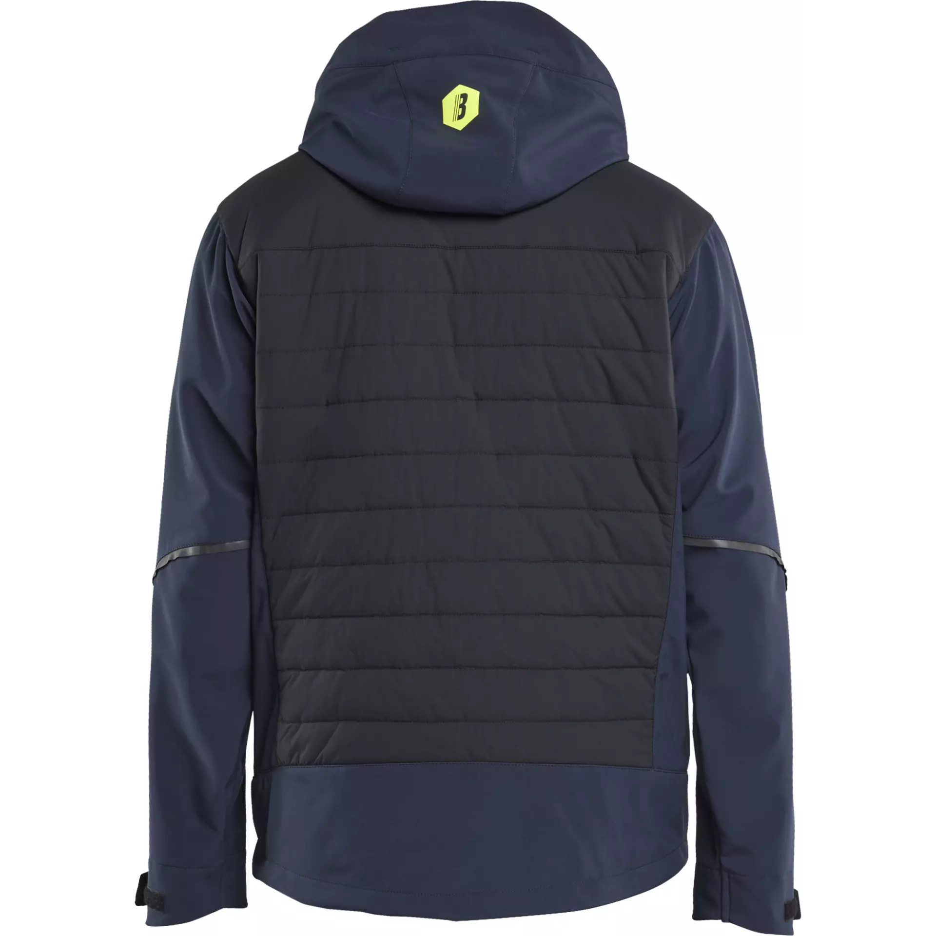 Blåkläder 474325138633, Hybrid Jacket, Dark Navy/Yellow, image 4