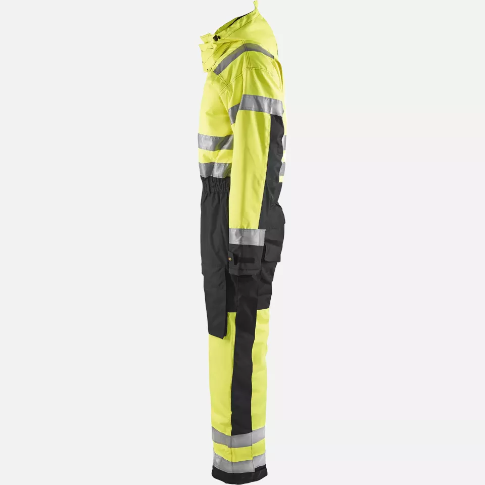 Blaklader 676319773399, High Vis Winter Coverall, Yellow/Black, image 3, gallery thumbnail