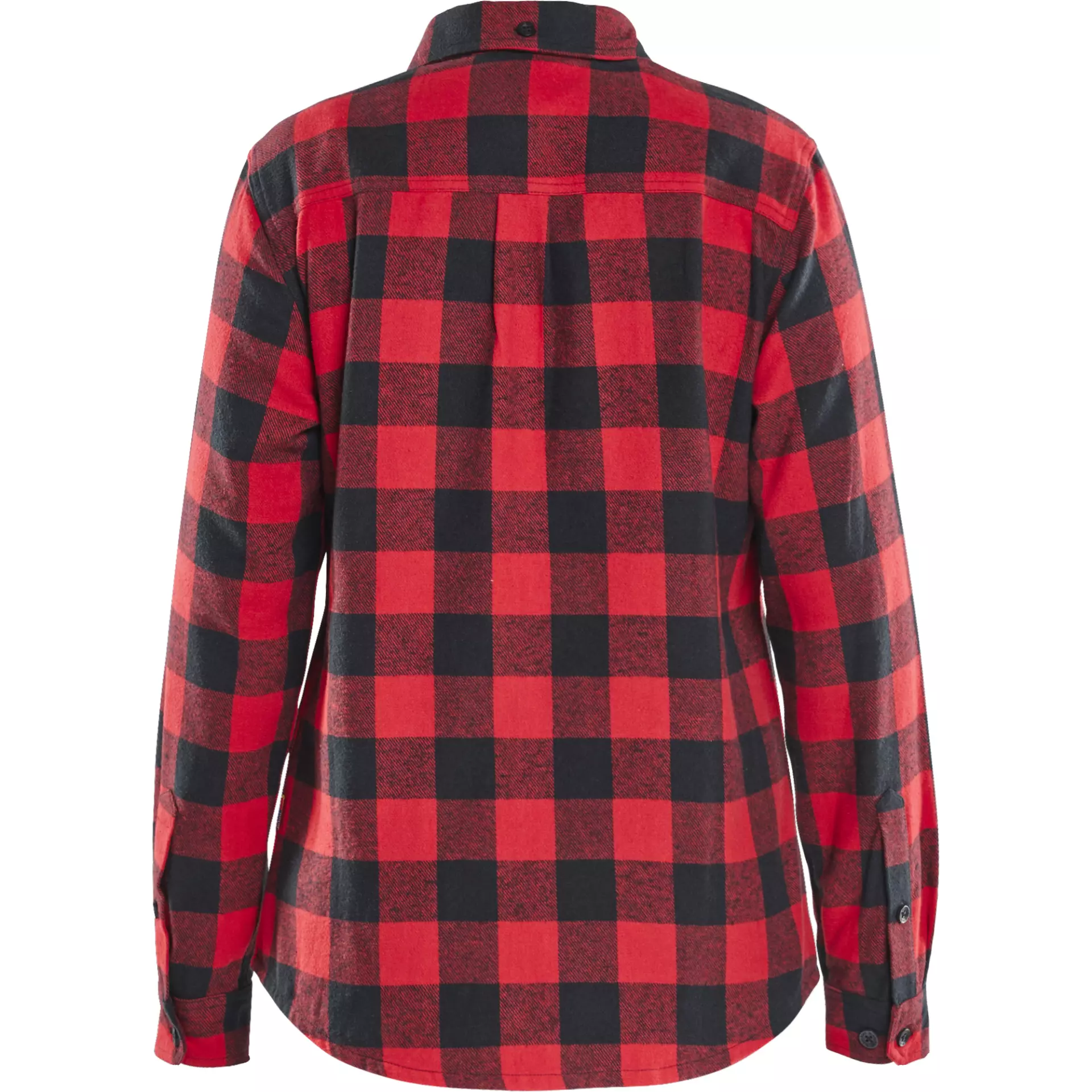 Blaklader 321811685699, Women's Flannel Shirt, Red/Black, image 4