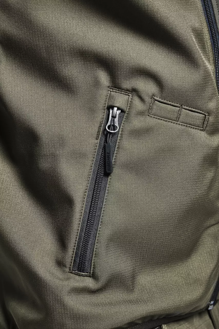 Blaklader 385025164599, Softshell Vest, Dark Olive Green/Black, image 4, gallery thumbnail