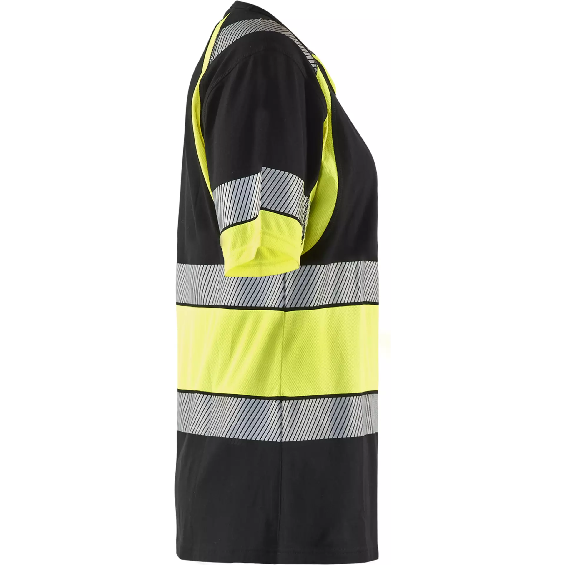 Blåkläder 341010309933, High Vis Ladies T-Shirt, Black/Yellow, image 2