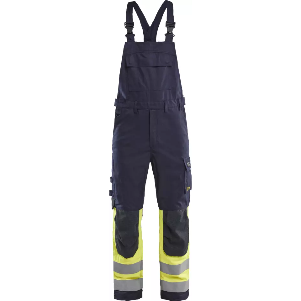 Blåkläder 289015128933, APC 2 Latzhose, Marineblau/ Gelb, image 1, gallery thumbnail